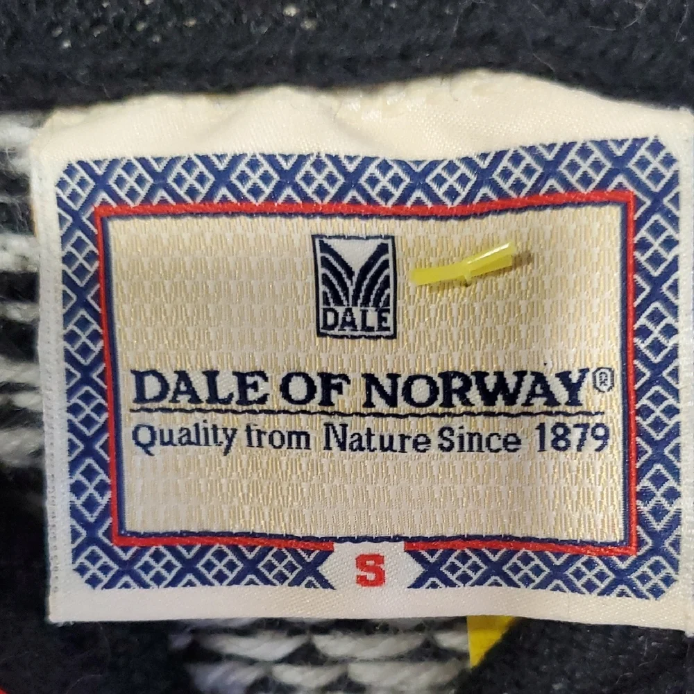 Dale of Norway Black With Multi Colored Sweater with Nordic Elegance - Picture 9 of 15